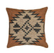 Terra 20" Square Wool and Jute Kilim Throw Pillow - Home And Beyond