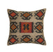 Terra 20" Square Wool and Jute Kilim Throw Pillow - Home And Beyond