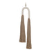 Pasha Natural Cotton Jute Tassel Wall Decor - Home And Beyond