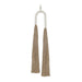 Pasha Natural Cotton Jute Tassel Wall Decor - Home And Beyond