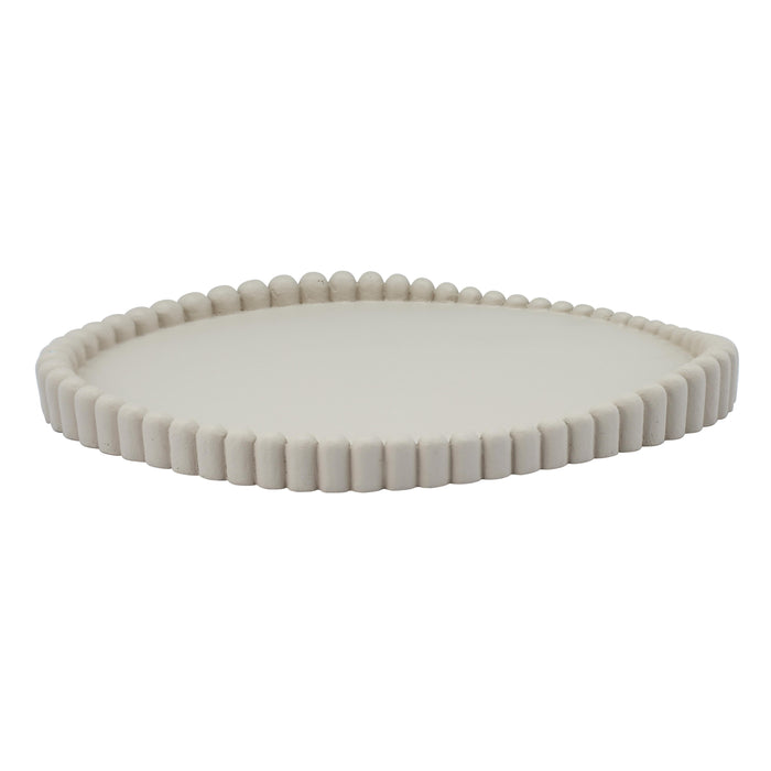 Alna Cream Catchall Tray - Home And Beyond