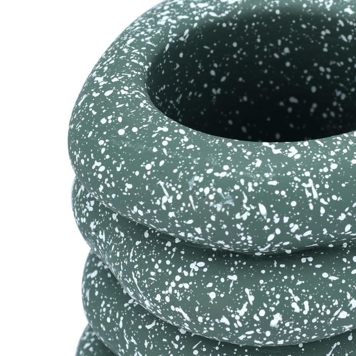 Gabby Speckled Cairn Vase - Home And Beyond