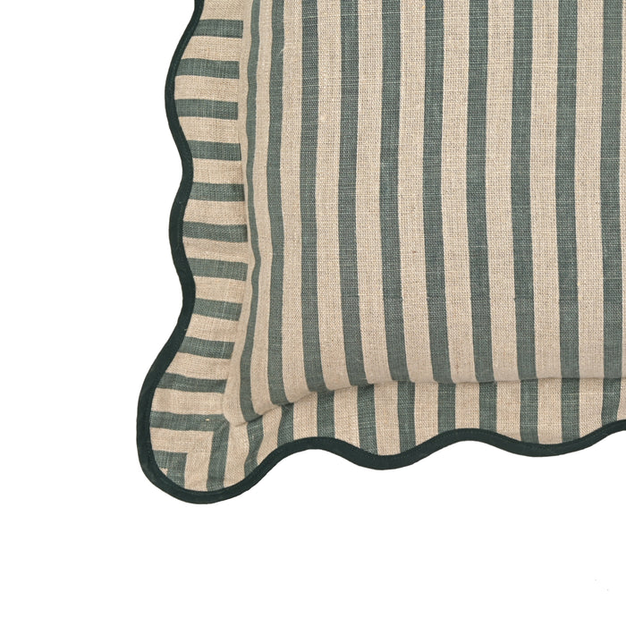 Striped 20" Linen Throw Pillow - Home And Beyond