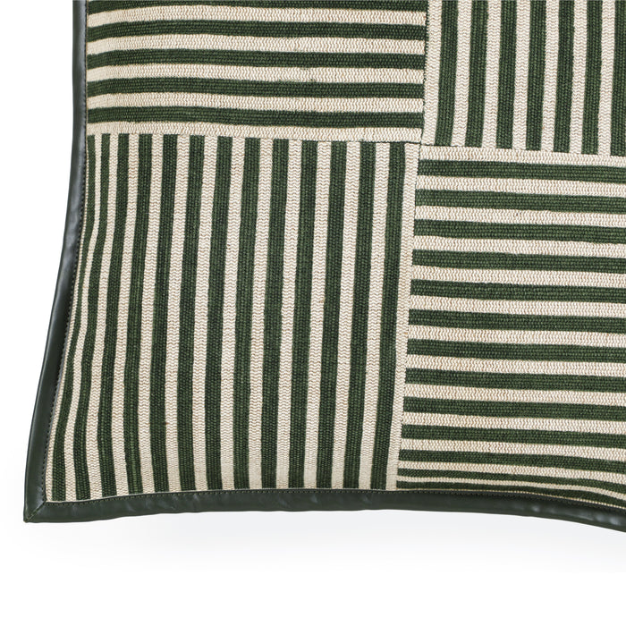 Kora 20" Cotton Jute Contract-Grade Throw Pillow - Home And Beyond