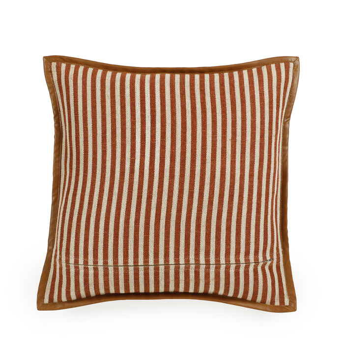 Kora 20" Cotton Jute Contract-Grade Throw Pillow