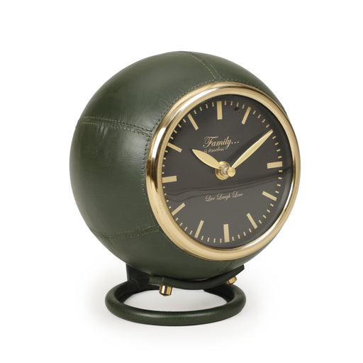 Draper Dark Green Contract-Grade Standing Accent Clock - Home And Beyond