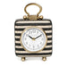 Mona Black Striped Contract-Grade Standing Accent Clock - Home And Beyond