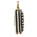 Mona Black Striped Contract-Grade Standing Accent Clock - Home And Beyond