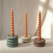 Gabby Stacking Candle Holder - Set of 2 - Home And Beyond