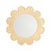 Coralie 33.4" Rattan Round Wall Mirror - Home And Beyond