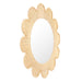 Coralie 33.4" Rattan Round Wall Mirror - Home And Beyond
