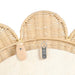 Coralie 33.4" Rattan Round Wall Mirror - Home And Beyond