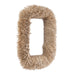 Palm 29.6"x43.4" Natural Sisal Rectangular Wall Mirror - Home And Beyond