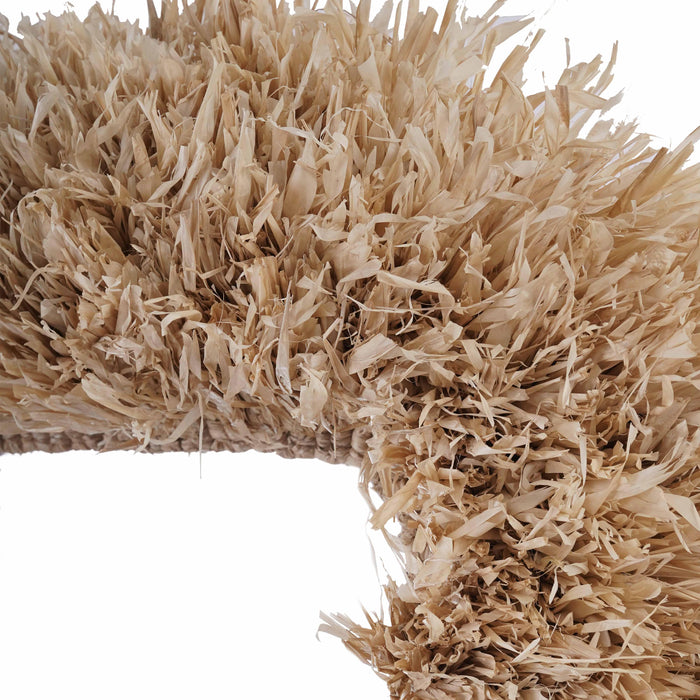 Palm 29.6"x43.4" Natural Sisal Rectangular Wall Mirror - Home And Beyond
