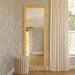 Bama 29.1" x 75" Long Natural Rattan Wall Mirror - Home And Beyond
