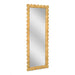 Bama 29.1" x 75" Long Natural Rattan Wall Mirror - Home And Beyond