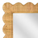 Bama 29.1" x 75" Long Natural Rattan Wall Mirror - Home And Beyond