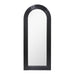 Tanya Black Rattan 70 inch Floor Mirror - Home And Beyond