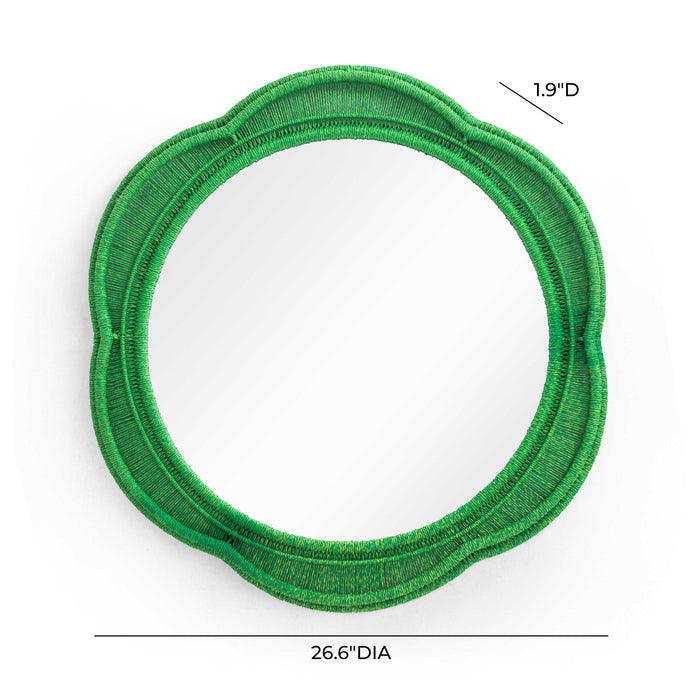 Zeva 26.6" Round Wall Mirror - Home And Beyond