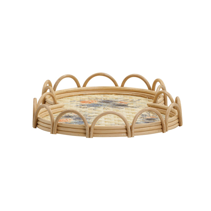 Corey Figure Eight Bamboo Tray - Home And Beyond