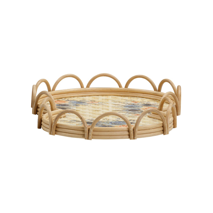 Corey Figure Eight Bamboo Tray - Home And Beyond