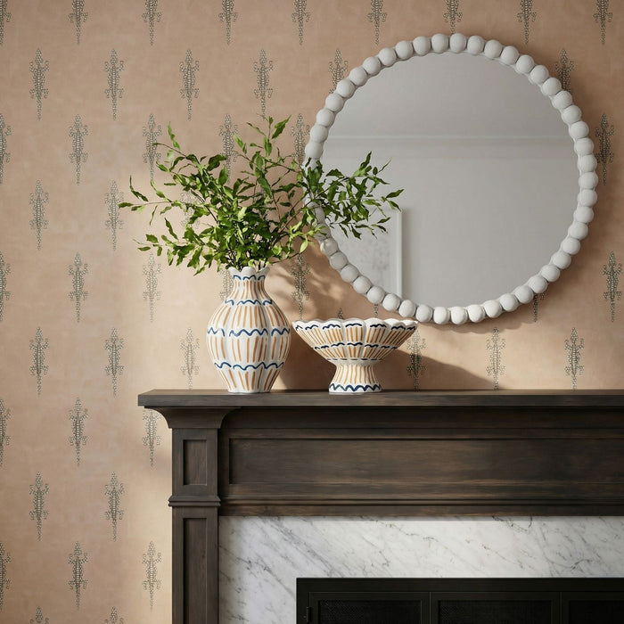 Ceramic Roman Coral Vase - Home And Beyond