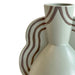 Ceramic Line Art Wavy Vase - Home And Beyond