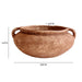 Earthenware Wide Bowl with Handles - Home And Beyond