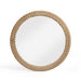 Midge 40.5" Rope Round Wall Mirror - Home And Beyond