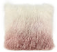 Tibetan Sheep Pillow White to Blush image