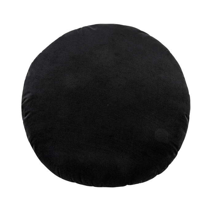 Potter 20" Black Velvet Pillow image