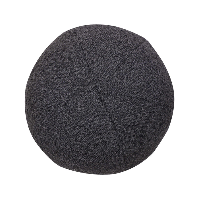 Boba Black Boucle 9 inch Pillow - Home And Beyond