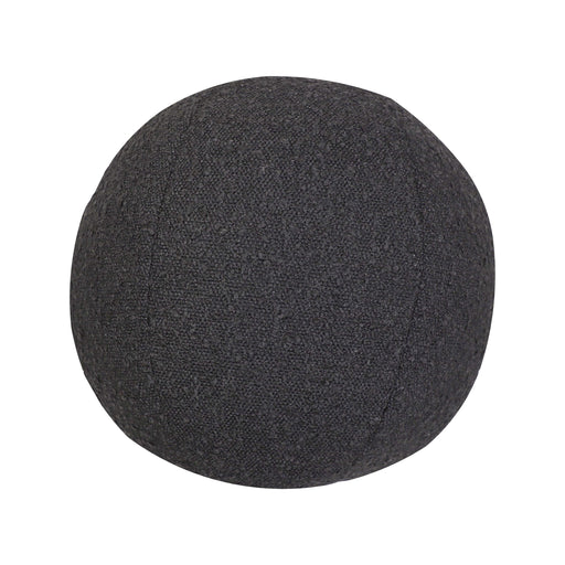Boba Black Boucle 14 inch Pillow - Home And Beyond