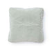 Tipsy Mint Green Upcycled Chenille 24 x 24 inch Square Floppy Pillow - Home And Beyond
