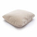 Tipsy Taupe Upcycle Chenille 24 x 24 inch Square Floppy Pillow - Home And Beyond