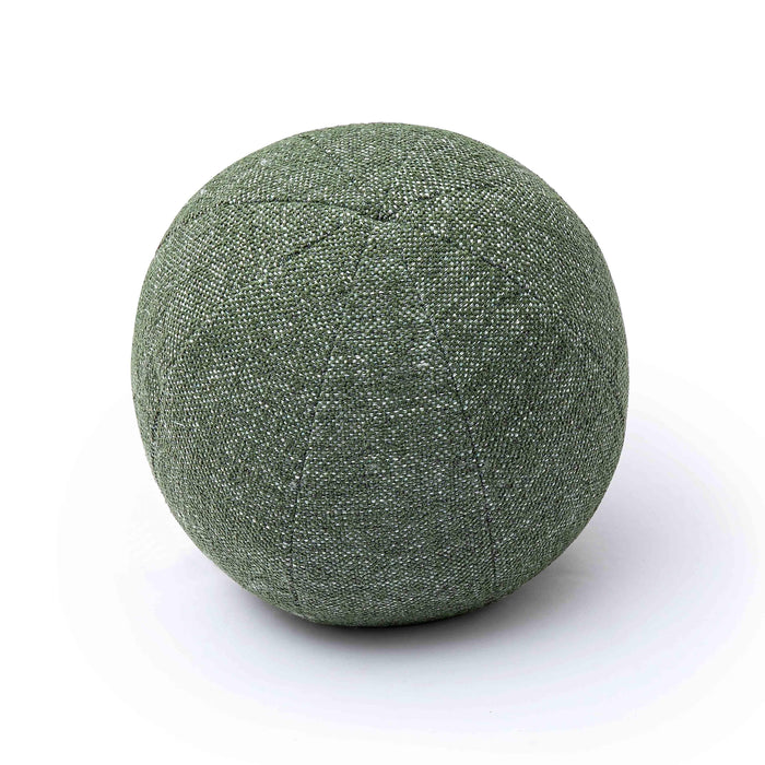 Boba Forest Green Textured Basketweave 14 inch Pillow - Home And Beyond