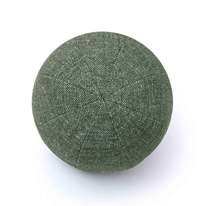 Boba Forest Green Textured Basketweave 14 inch Pillow - Home And Beyond