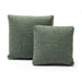 Malolo Green Basketweave 16 inch Square Vegan-Down Pillow - COVER - Home And Beyond