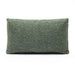 Malolo Green Basketweave 20x12 inch Rectangular Vegan-Down Pillow - COVER - Home And Beyond