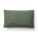 Malolo Green Basketweave 20x12 inch Rectangular Vegan-Down Pillow - COVER - Home And Beyond