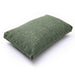 Malolo Green Basketweave 20 x 12 inch Rectangular Vegan-Down Pillow - Home And Beyond