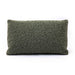 Malolo Green Long Mohair 20 x 12 inch Rectangular Vegan-Down Pillow - Home And Beyond