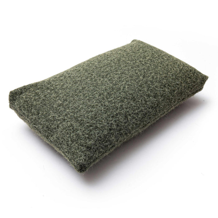 Malolo Green Long Mohair 20 x 12 inch Rectangular Vegan-Down Pillow - Home And Beyond