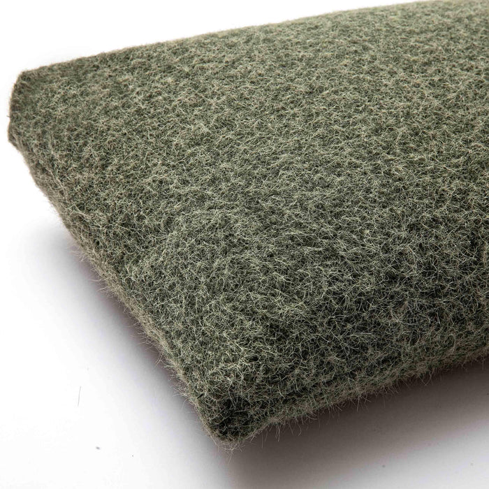 Malolo Green Long Mohair 20 x 12 inch Rectangular Vegan-Down Pillow - Home And Beyond