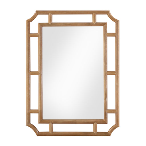 Cienna 24"x32" Natural Rattan Wall Mirror - Home And Beyond