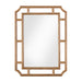 Cienna 24"x32" Natural Rattan Wall Mirror - Home And Beyond