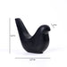 Black Marble Bird Statue - Home And Beyond