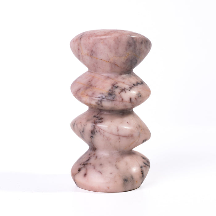 Marble Pink Cairn Decorative Object - Home And Beyond