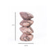 Marble Pink Cairn Decorative Object - Home And Beyond