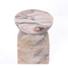 Marble White Brown Balanced Candle Holder - Home And Beyond
